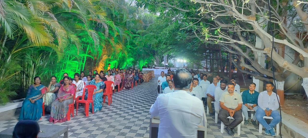Students performing at a cultural fest